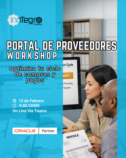 WorkShop Optimiza tu ciclo de compras y pagos con Jd Edwards 